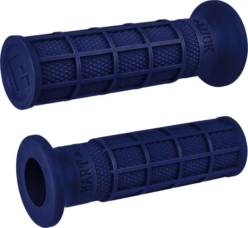 Single Ply Waffle Grips Vtwin Dark Blue wps-206-40053