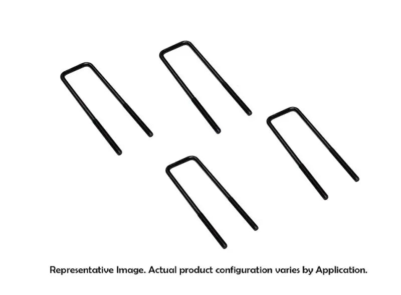 Skyjacker UC168CR 4 U-Bolts 5/8 x 2-5/8 x 14-1/2 Square s97uc168cr
