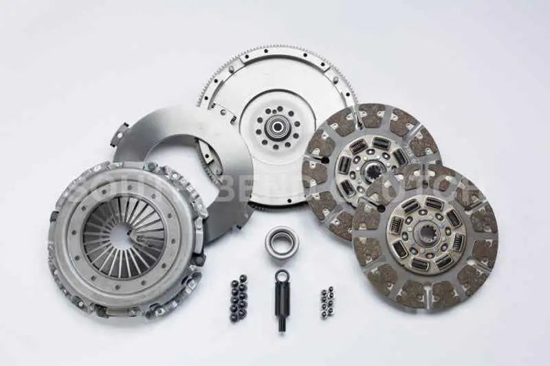 South Bend Clutch 99-03.5 Ford 7.3 Powerstroke ZF-6 Street Dual Disc Organic Clutch Kit sfdd3250-6-org