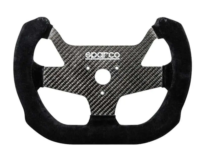 Sparco Steering Wheel F10C Carbon Suede Black 015pc270ssn