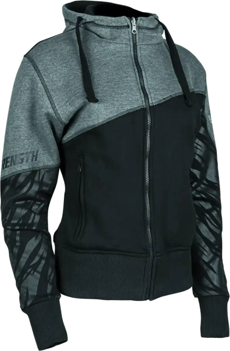 Speed and Strength Cat Outa Hell Hoody Grey/Black Womens - 3XL sas884446