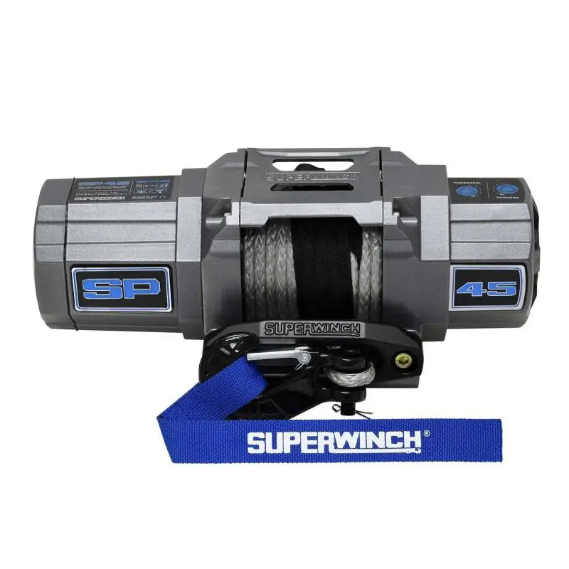Superwinch 4500 LBS 12V DC 1/4in x 40ft Synthetic Rope Hawse Fairlead SP 45SR Winch suw1145250