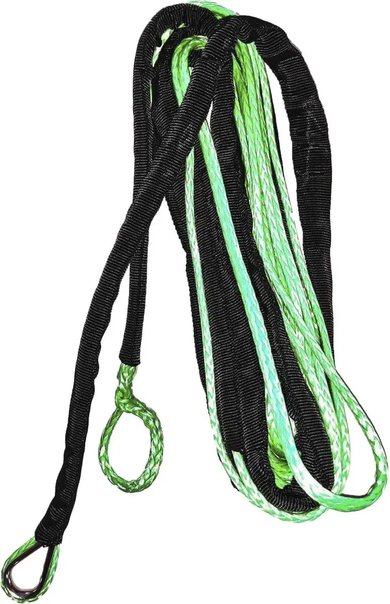 Synthetic Winch Rope 3/16" Diameter X 50 Ft. Green wps-57-0674