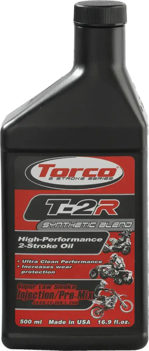 T920033YE Torco T-2R High-Performance 2-Stroke Oil 500Ml wps-88-6025