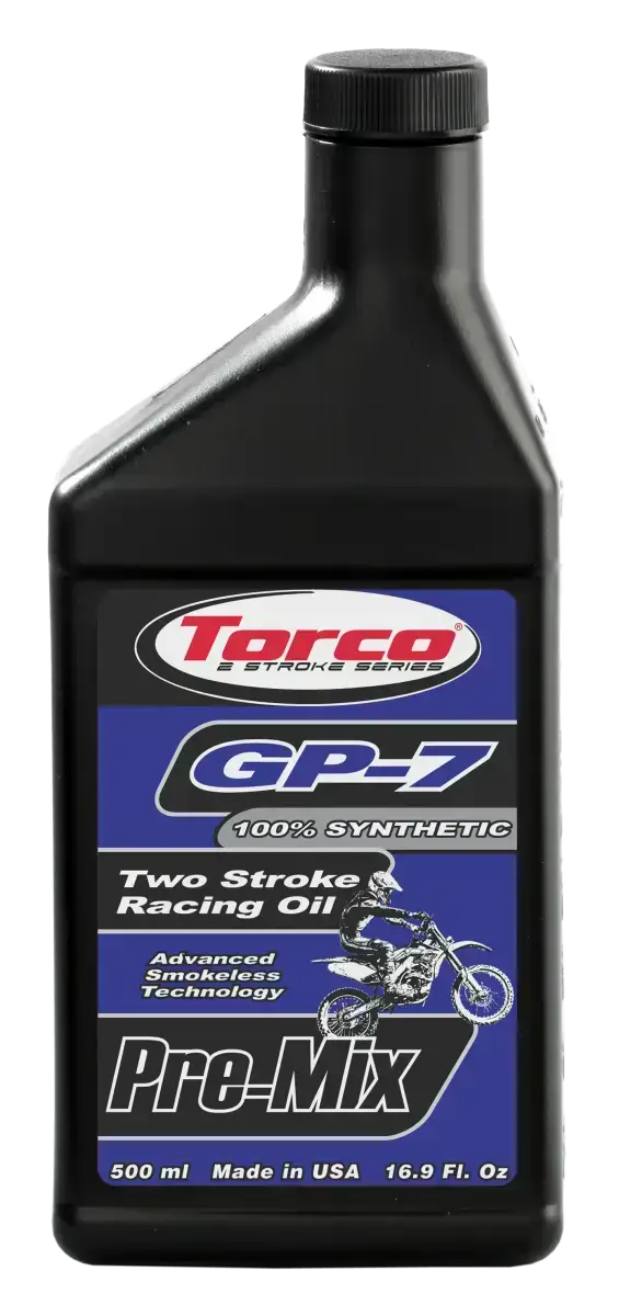 T930077YE Torco Gp-7 2-Stroke Oil 1/2-Liter wps-88-6000