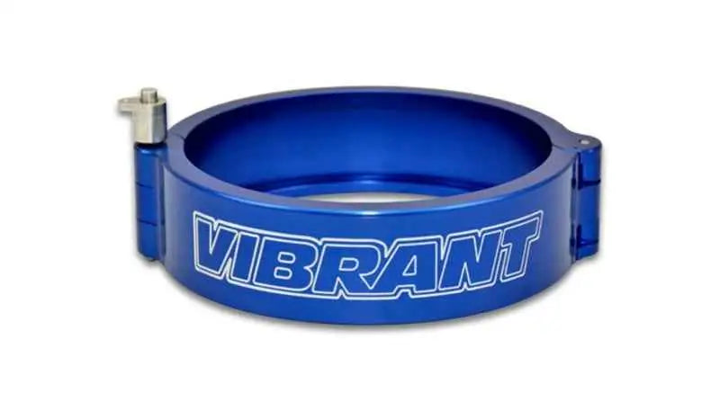 Vibrant 3.5in HD Quick Release Clamp w/Pin - Anodized Blue 12537b