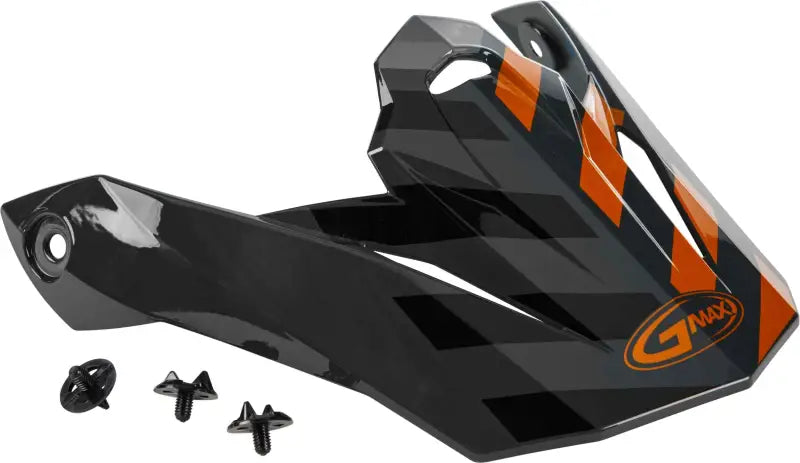 Visor W/Screws Fame Mx 86 Dark Grey/Orange wps-72-3958