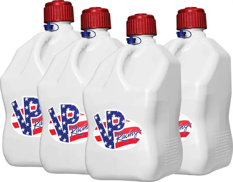 Vp Motorsports Container 5 Gallon White Patriotic wps-30-3514