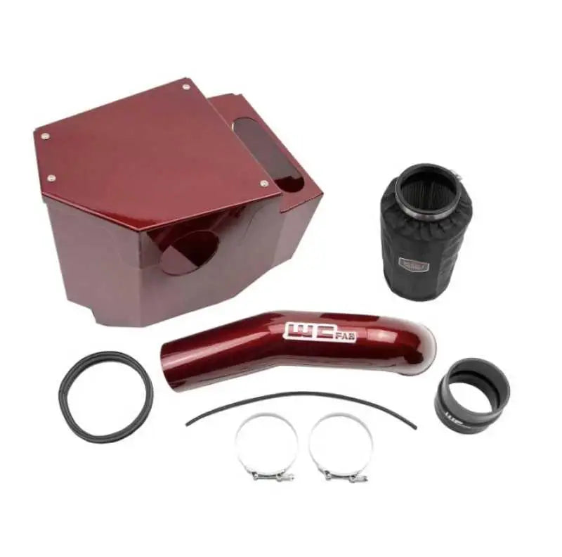 WCF100702-GW Wehrli 20-21 Chevrolet 6.6L L5P Duramax 4in Intake Kit - Gloss White wcfwcf100702-gw
