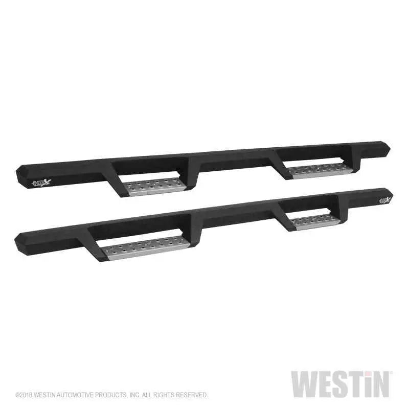 Westin 07-21 Toyota Tundra CrewMax HDX Stainless Drop Nerf Step Bars - Tex. Blk 56-132552
