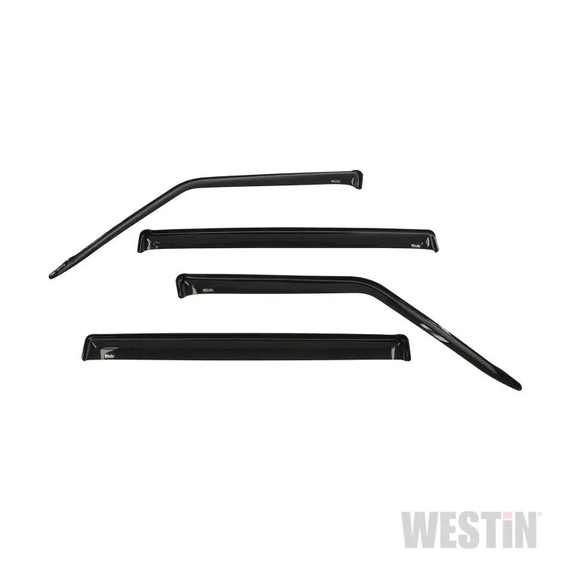 Westin 2017-2018 Nissan Armada Wade Slim Wind Deflector 4pc - Smoke wes72-69420