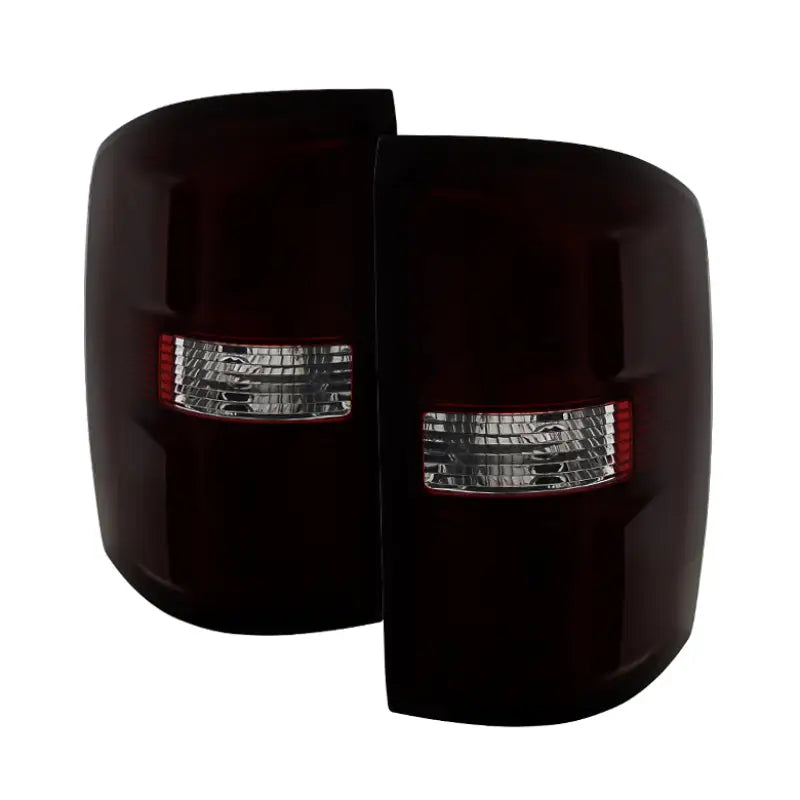 Xtune GMC Sierra 1500 14-15 OEM Style Tail Light Red Smoked ALT-JH-GS14-OE-RSM spy9034060
