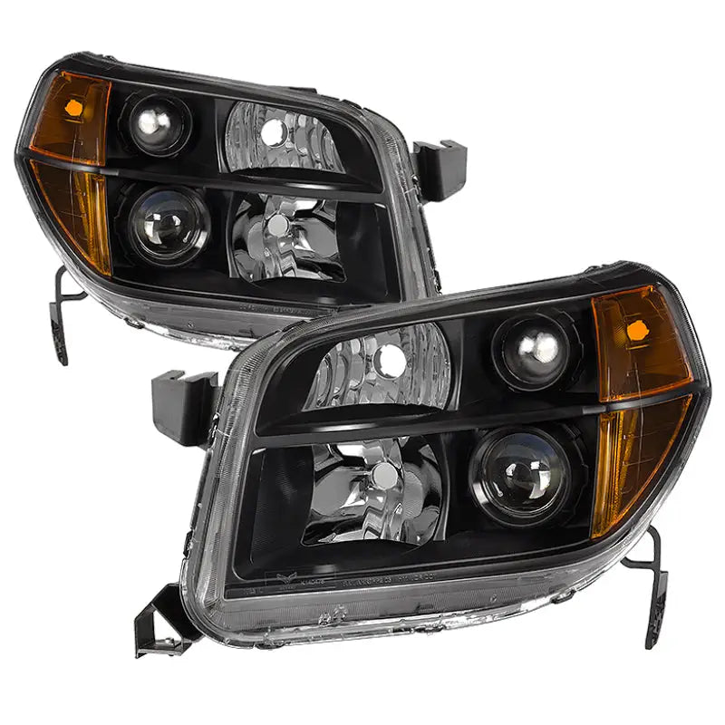 xTune Honda Pilot 06-08 OEM Style Headlights - Black HD-JH-HPIL06-AM-BK spy9035340