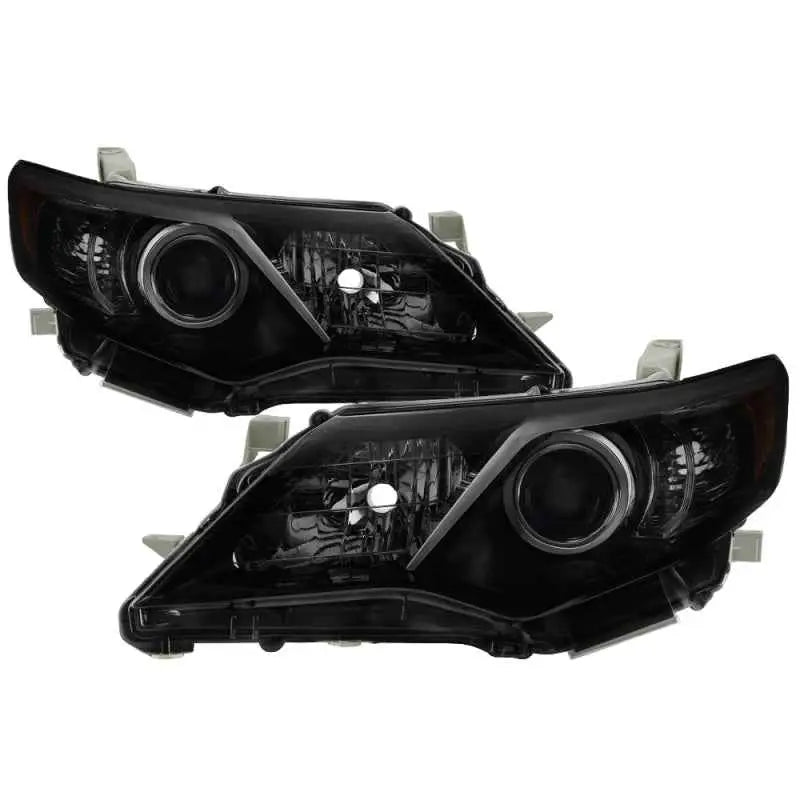 xTune Toyota Camry LE XLE Hybrid Models 12-14 OE Style Headlight - Black Smoke HD-JH-TCAM12-AM-BSM 9937569