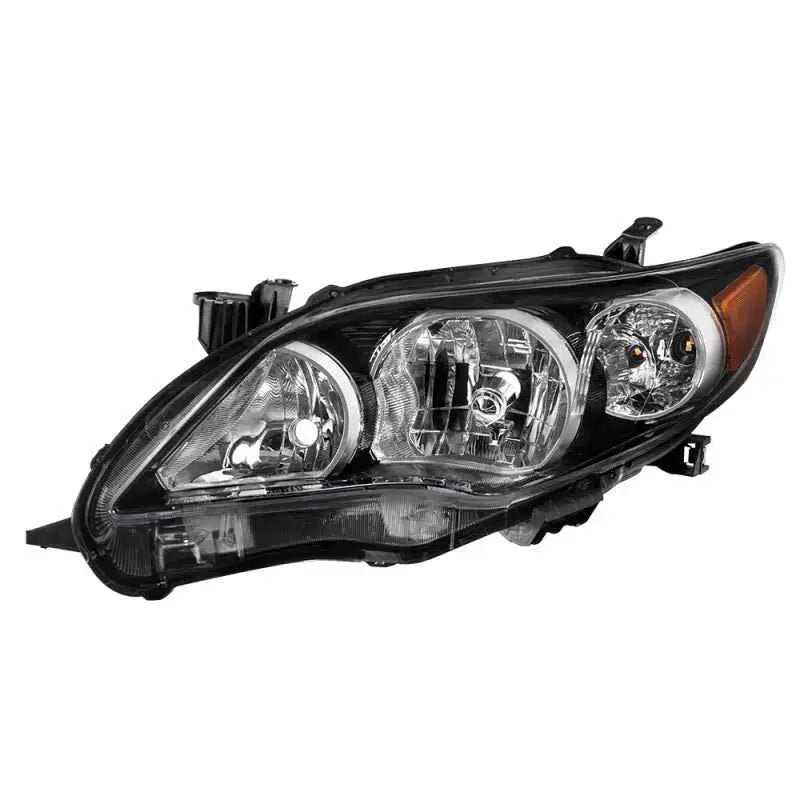 xTune Toyota Corolla 11-13 S XRS Driver Side Headlights - OEM Left - Black HD-JH-TCO11-OE-BK-L 9937507
