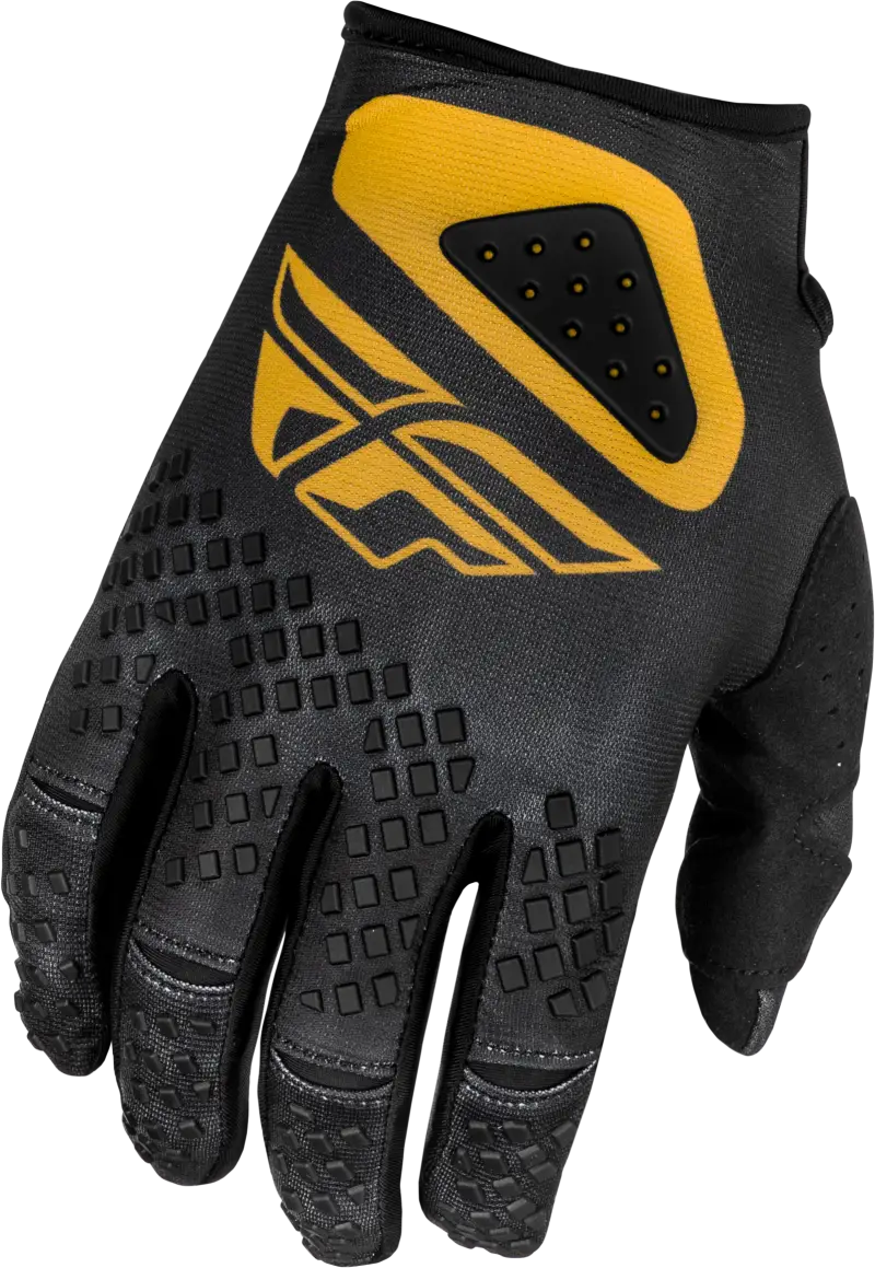Youth Kinetic Center Gloves Black/Gold Ym 378-510ym