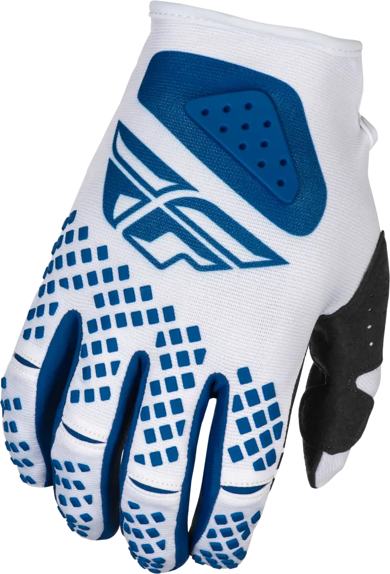 Youth Kinetic Center Gloves White/Navy Yl 378-511yl