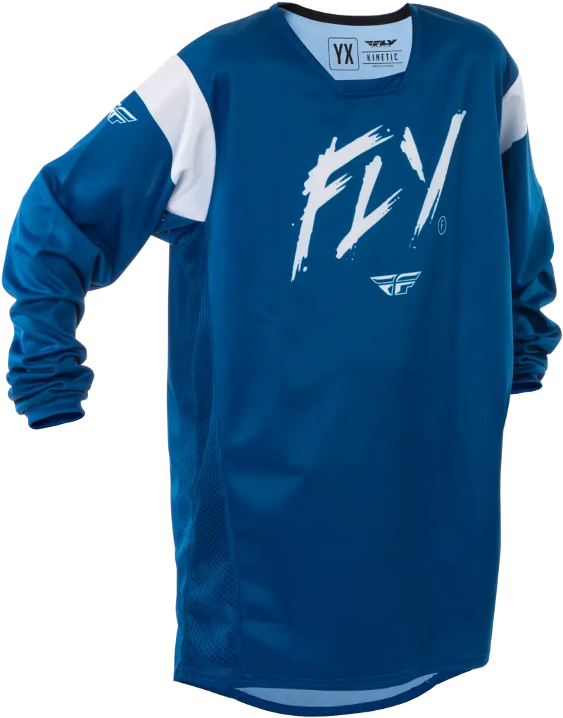 Youth Kinetic Stoke Jersey Navy/White Ym 378-526ym