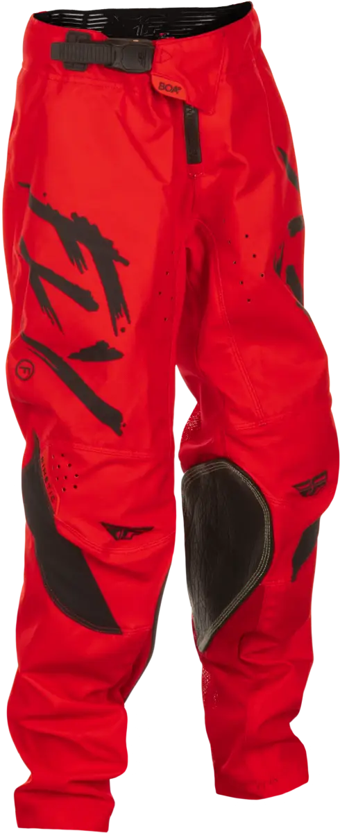 Youth Kinetic Stoke Pants Red/Black Sz 26 378-53726