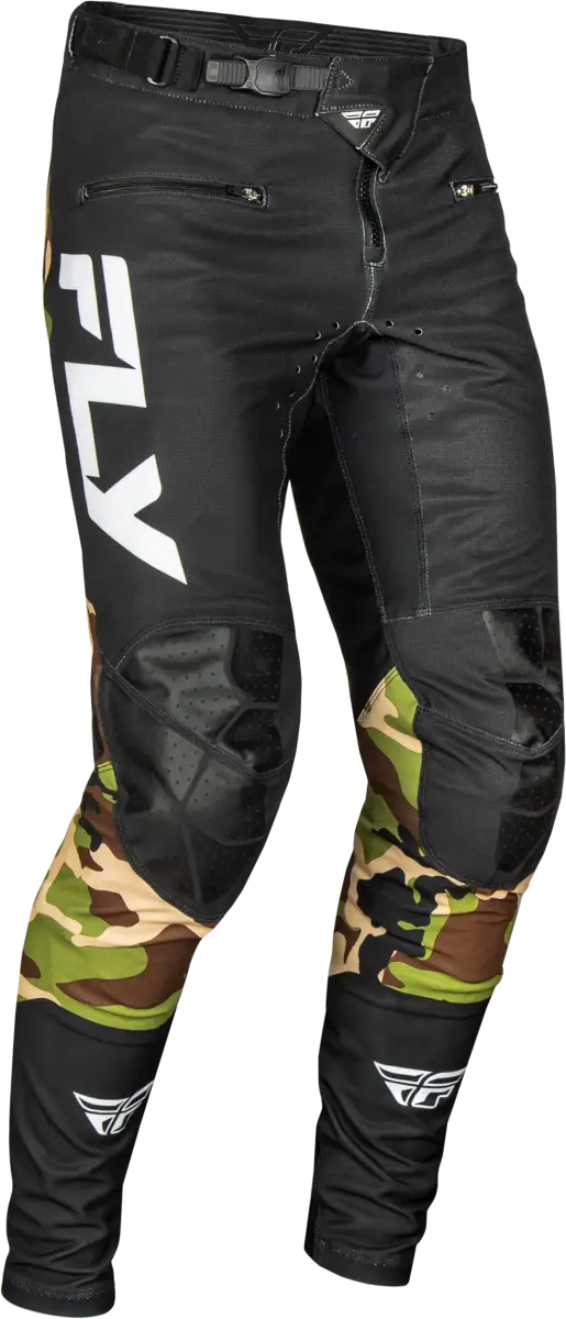 Youth Rayce Bicycle Pants Black/Camo Sz 26 378-06026